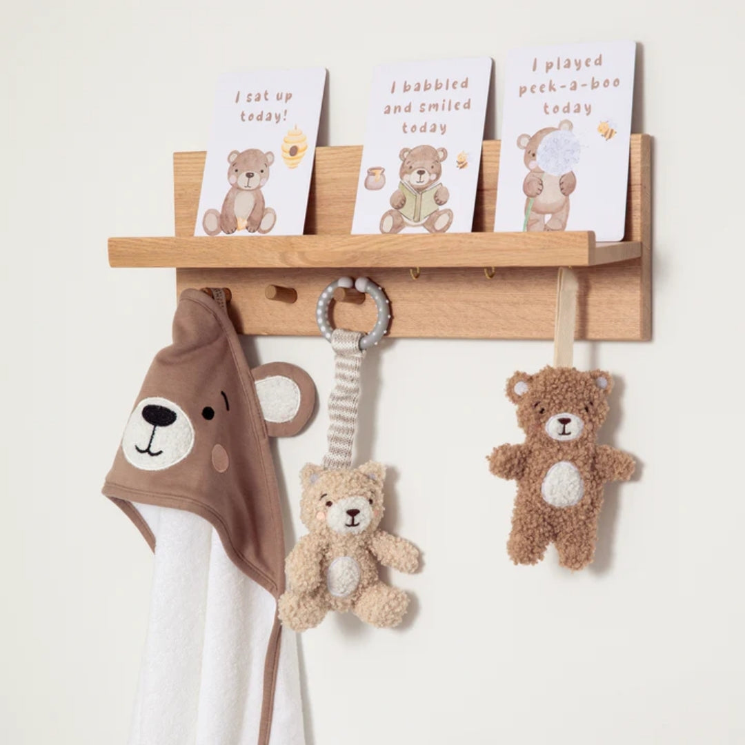 Living Textiles Hooded Towel Cuddly Bear