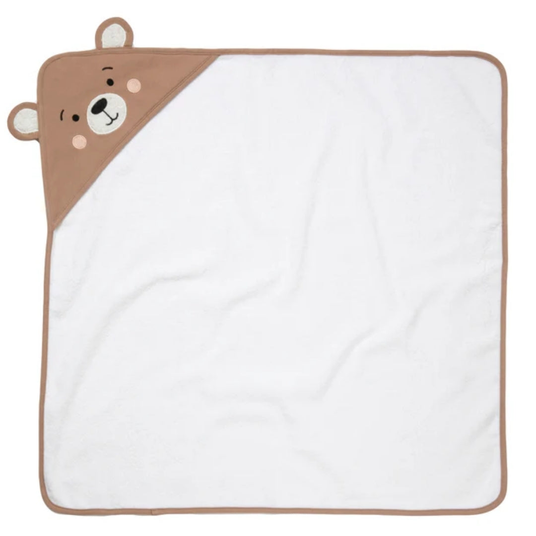 Living Textiles Hooded Towel Cuddly Bear
