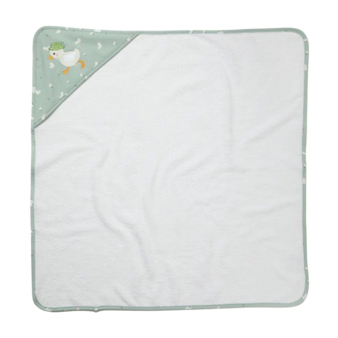 Living Textiles Hooded Towel Goosey Goosey