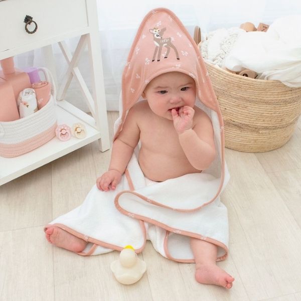 Living Textiles Hooded Towel Sophia's Garden