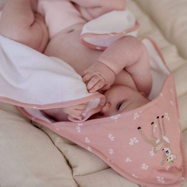 Living Textiles Hooded Towel Sophia's Garden
