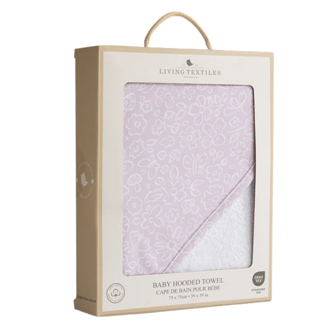 Living Textiles Hooded Towel Whimsical Wonderland