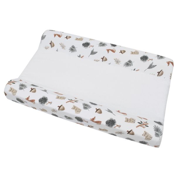 Living Textiles Jersey Change Pad Cover/Towelling Forest Retreat