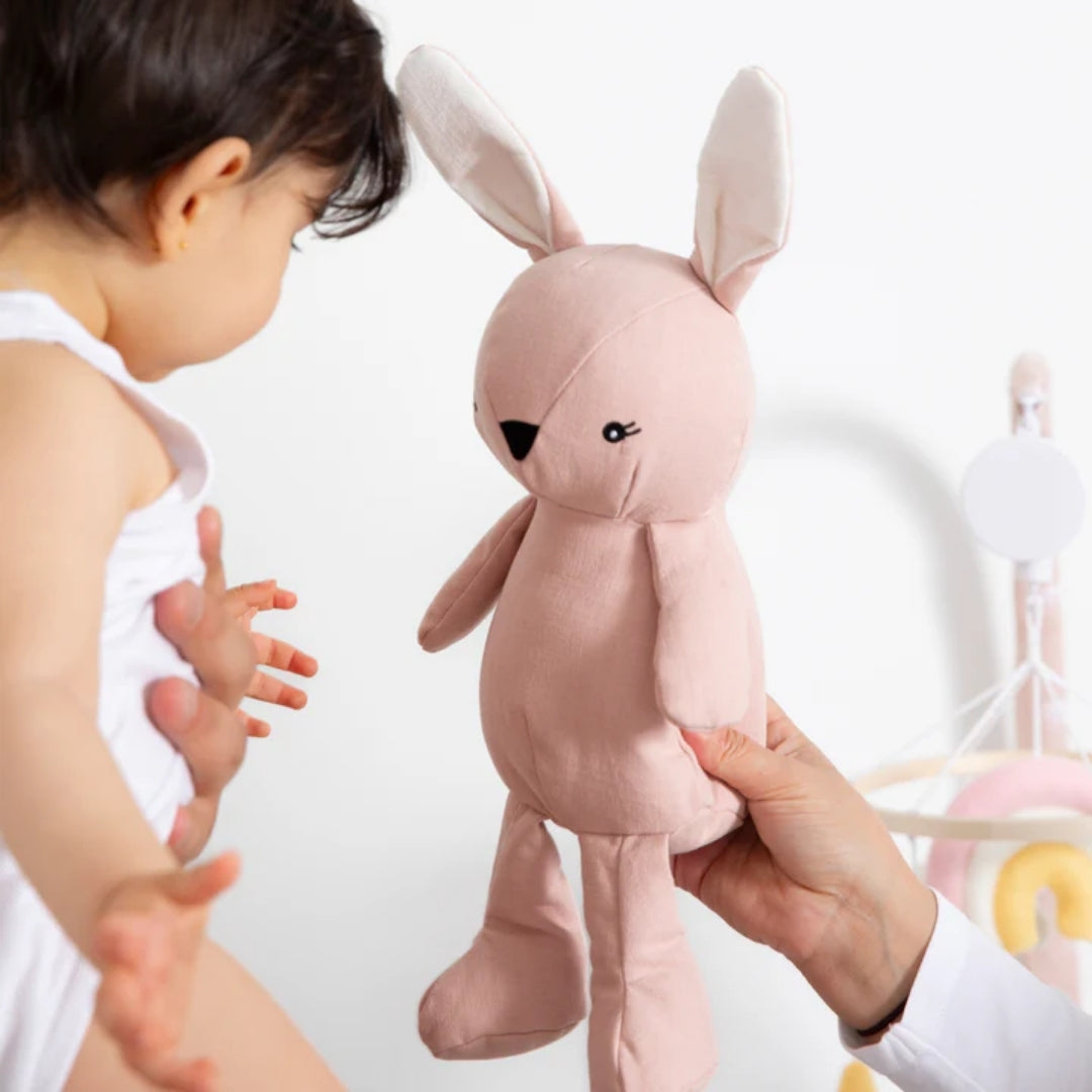 Living Textiles Animal Linen Toy Large Betty the Bunny