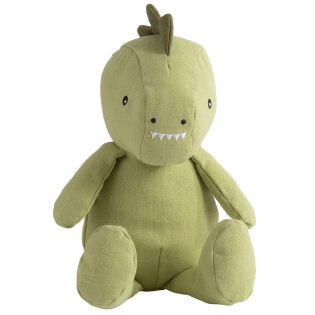Living Textiles Animal Linen Toy Large Dennis the Dinosaur