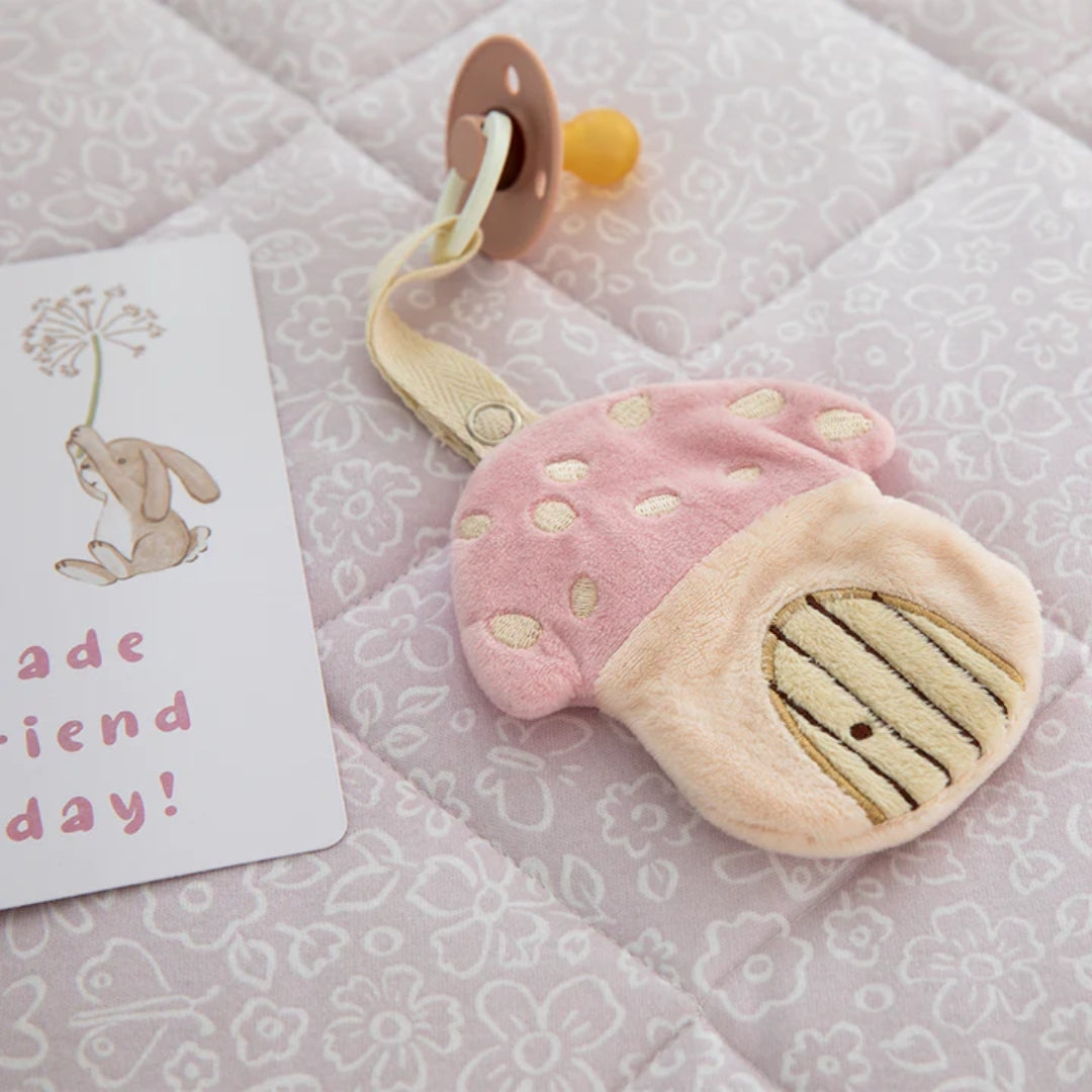 Living Textiles Mushroom House Dummy Chain Whimsical Wonderland