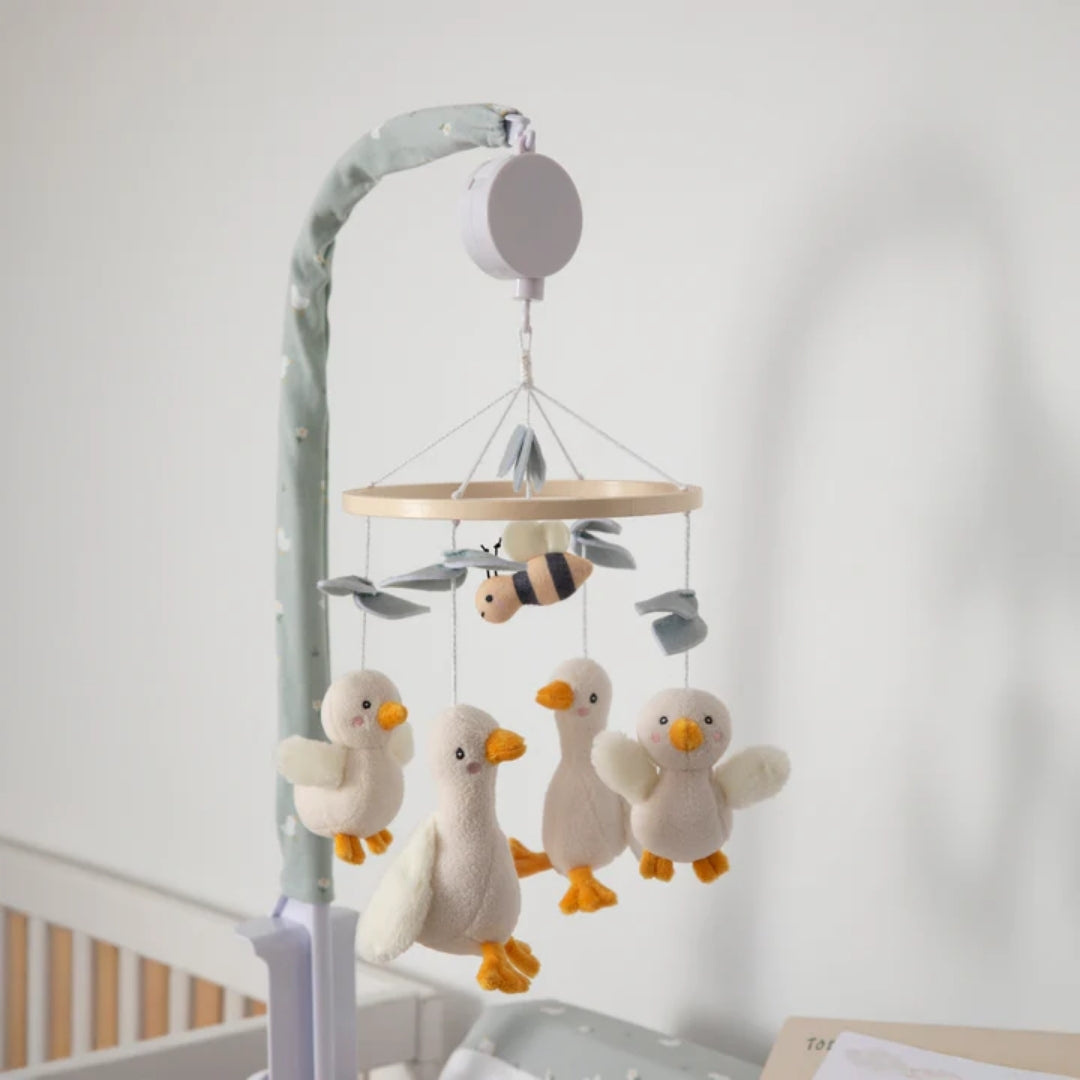 Living Textiles Musical Mobile Goosey Goosey