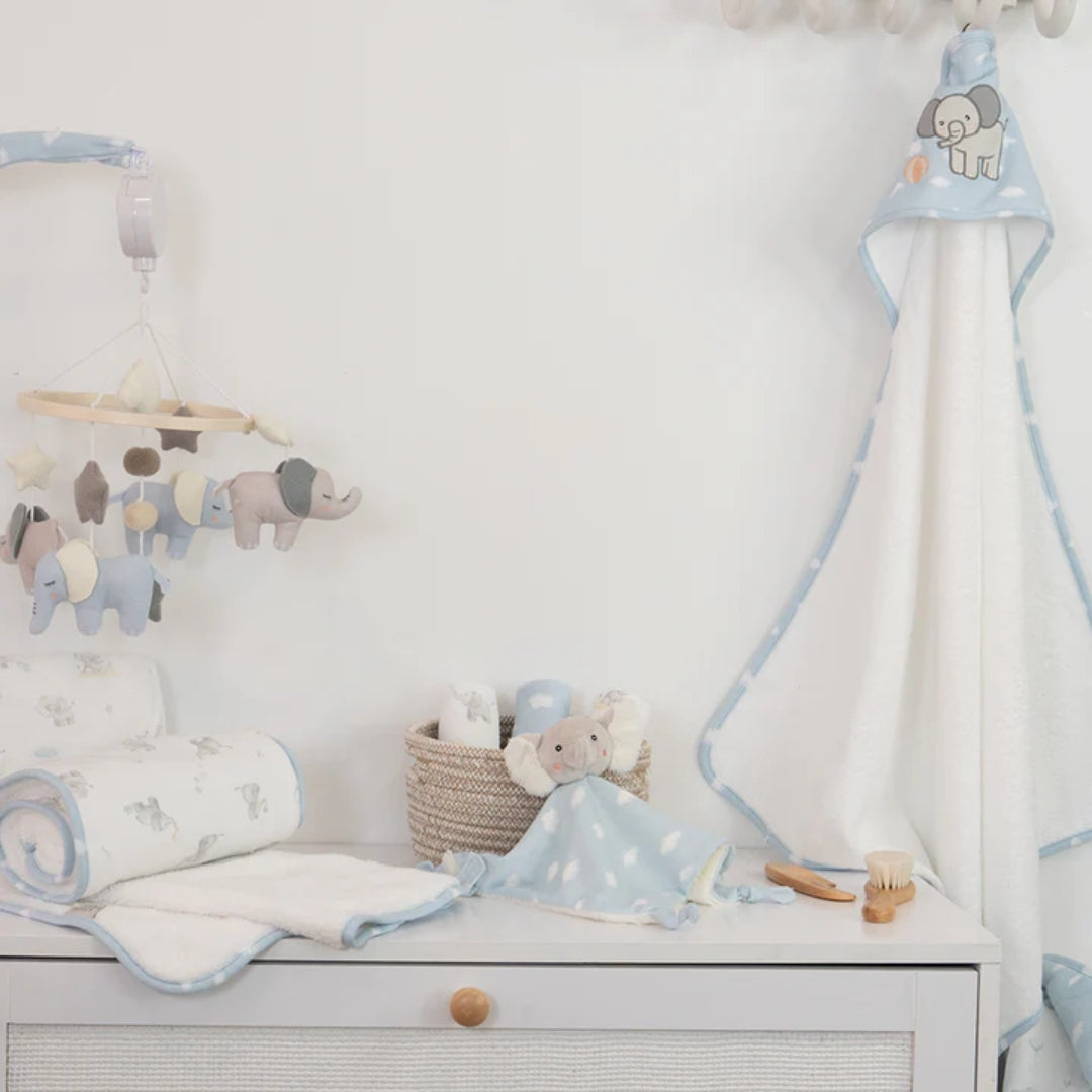 Living Textiles Musical Mobile Elephant Playtime