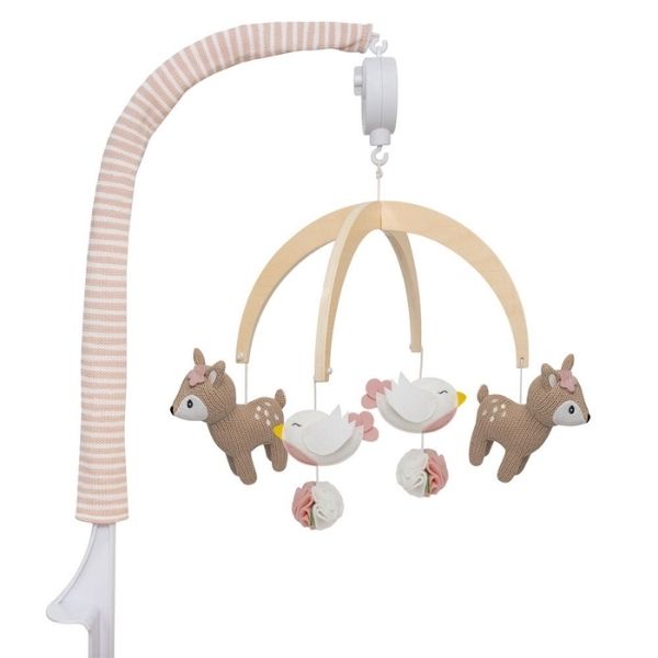 Living Textiles Musical Cot Mobile Set Sophia's Garden