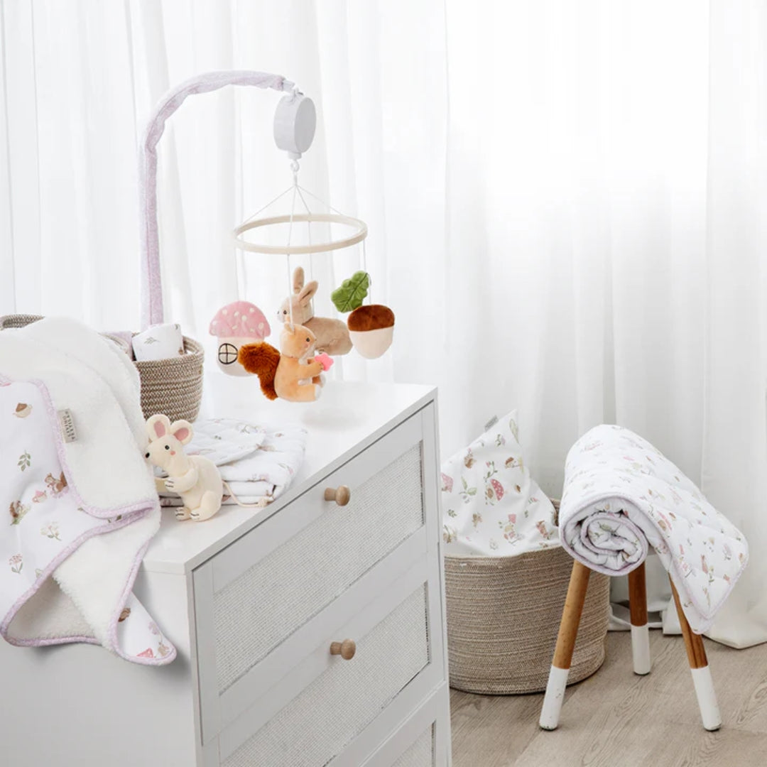 Living Textiles Musical Mobile Whimsical Wonderland