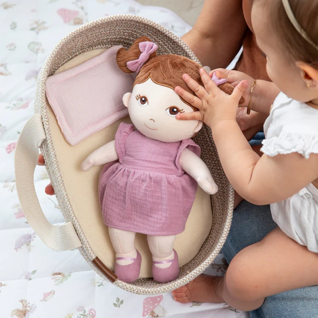 Living Textiles My First Doll Violet