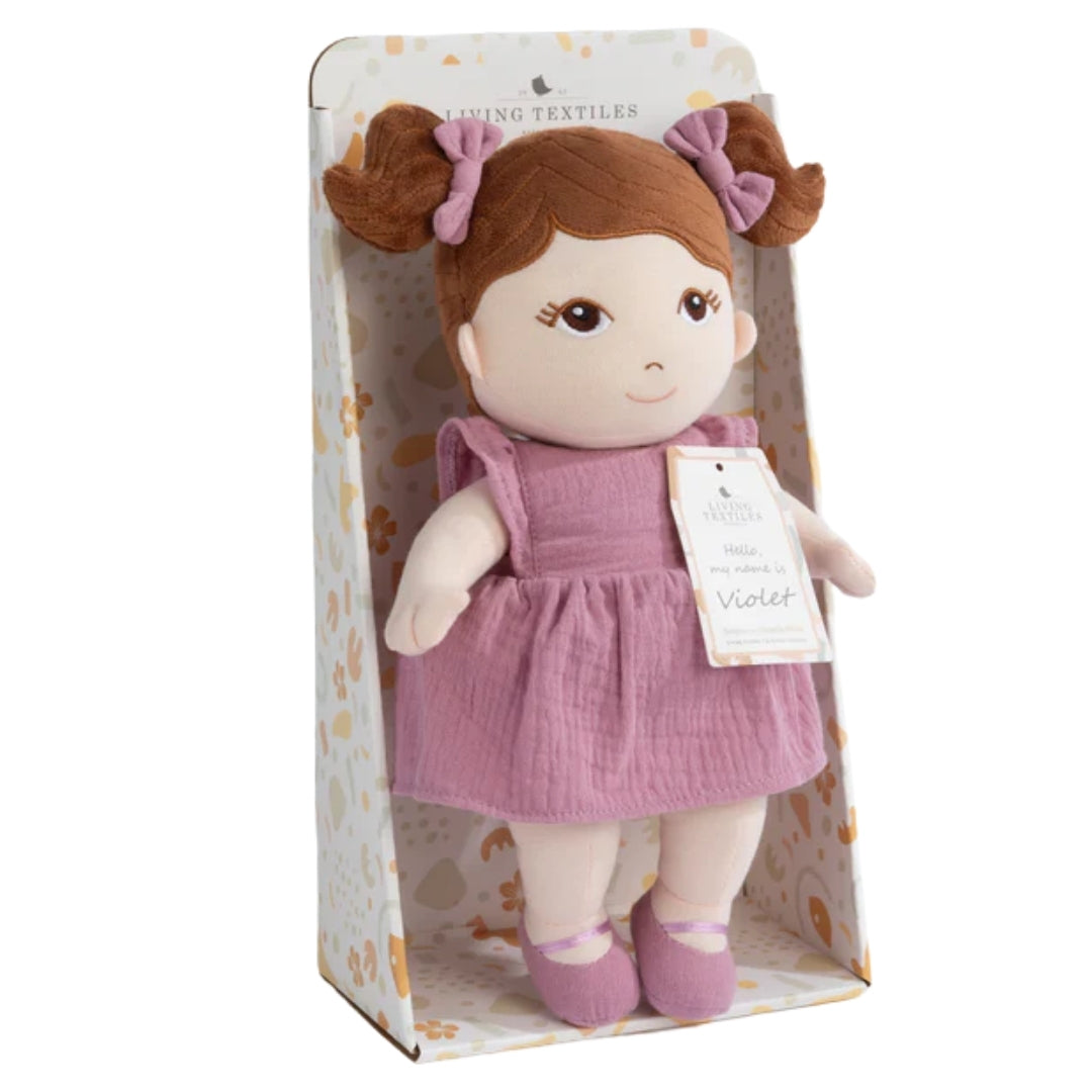 Living Textiles My First Doll Violet