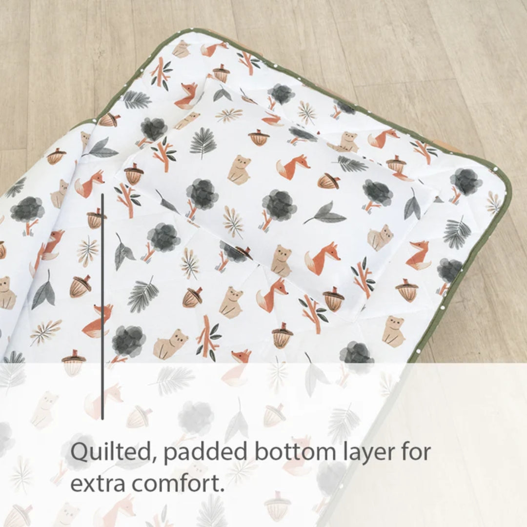 Living Textiles Deluxe Nap Mat Forest Retreat