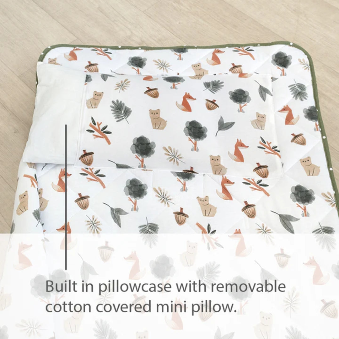 Living Textiles Deluxe Nap Mat Forest Retreat