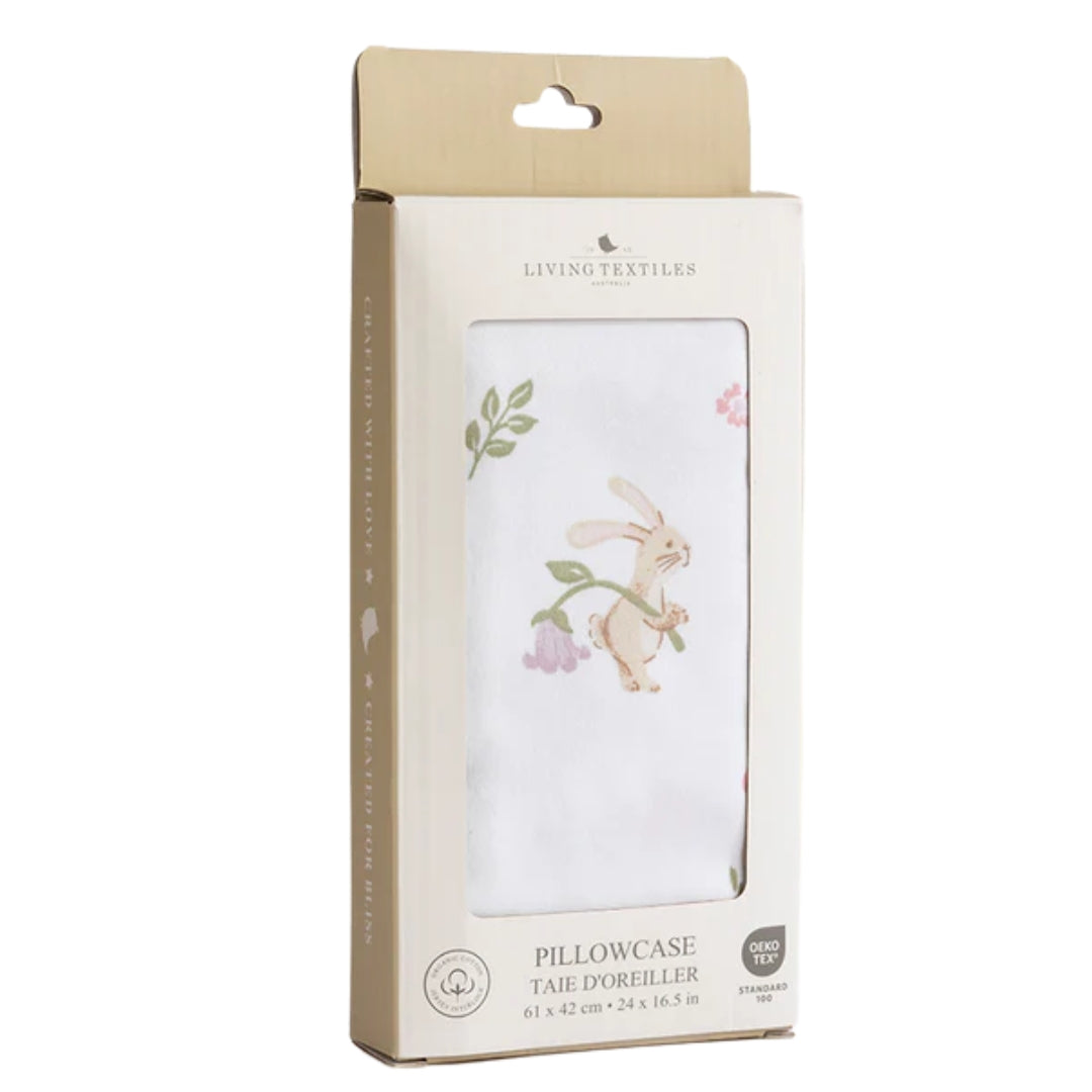 Living Textiles Organic Pillowcase Whimsical Wonderland