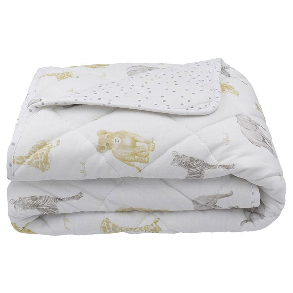 Living Textiles Savanna Babies Jersey Cot Comforter