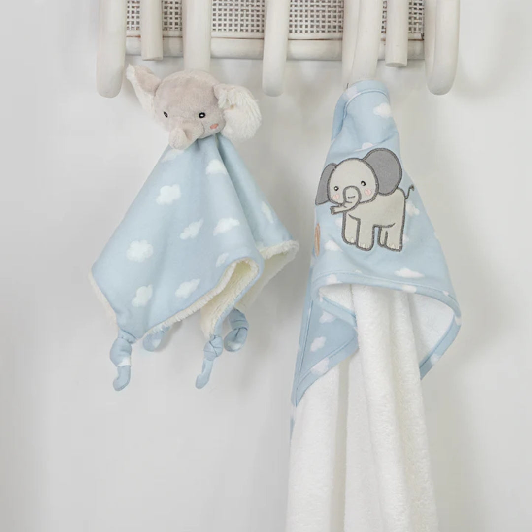 Living Textiles Security Blanket Elephant Playtime
