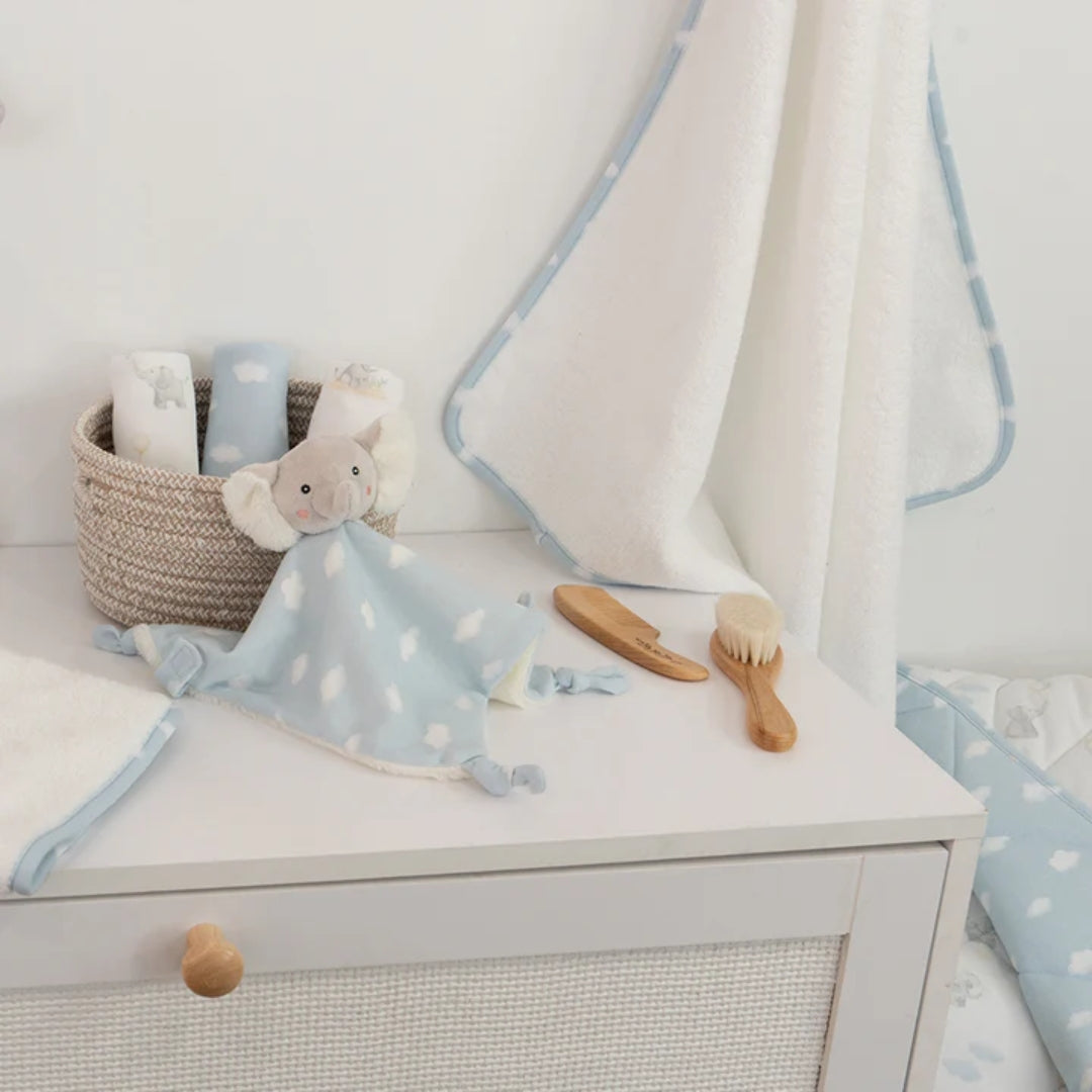 Living Textiles Security Blanket Elephant Playtime