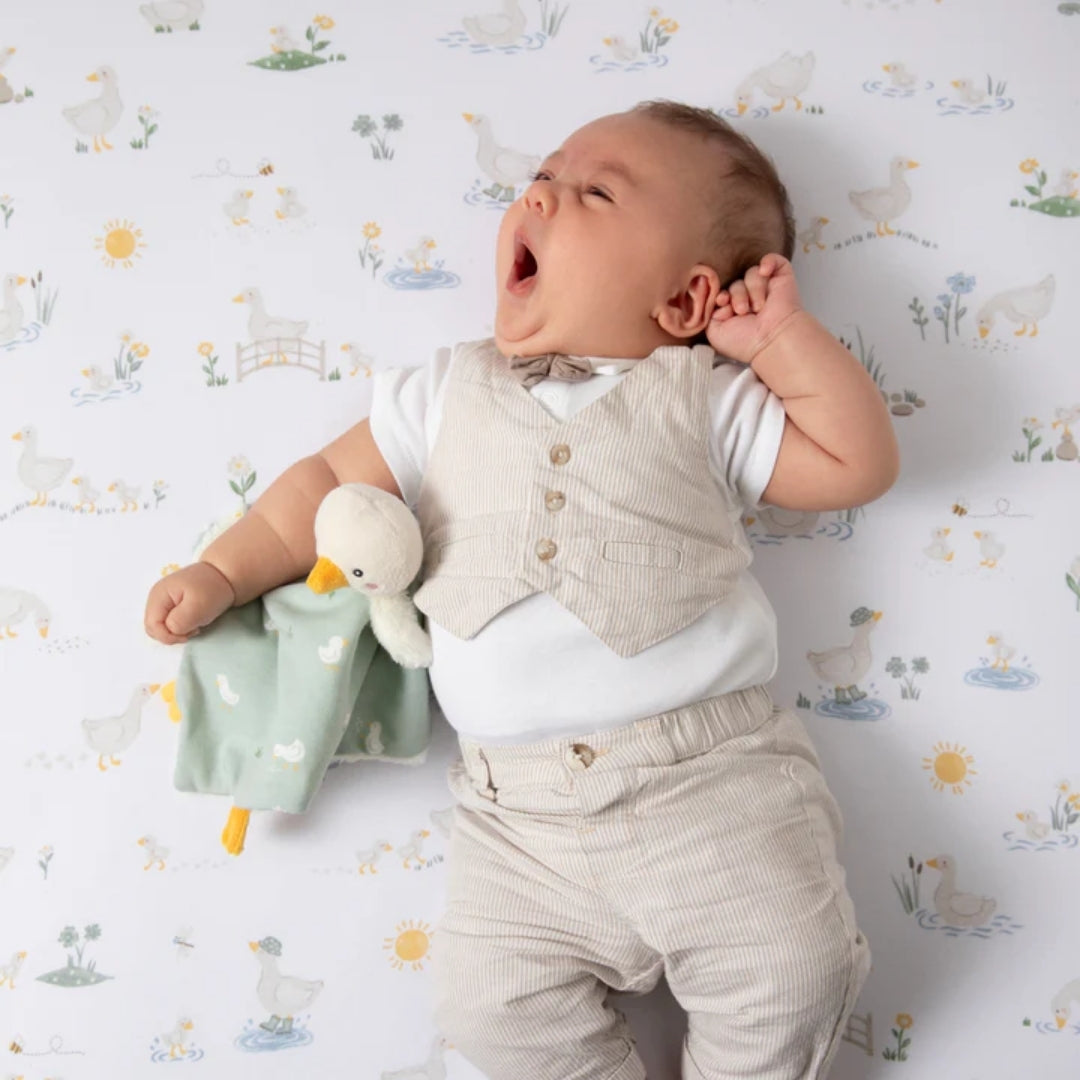 Living Textiles Security Blanket Goosey Goosey
