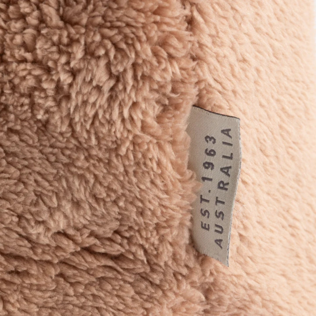 Living Textiles Sherpa Storage Basket Cuddly Bear