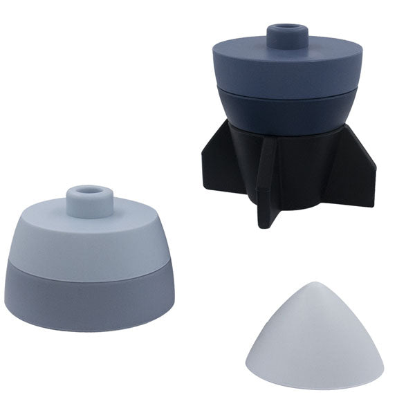 Playground Silicone Rocket Stacking Puzzle