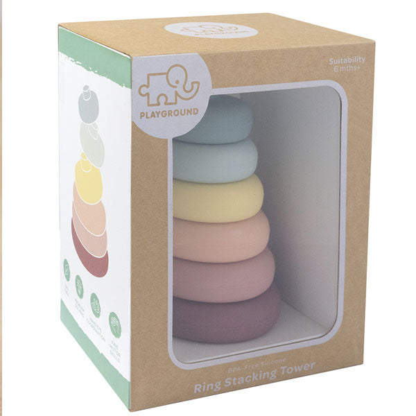 Playground Silicone Stacking Tower Ring