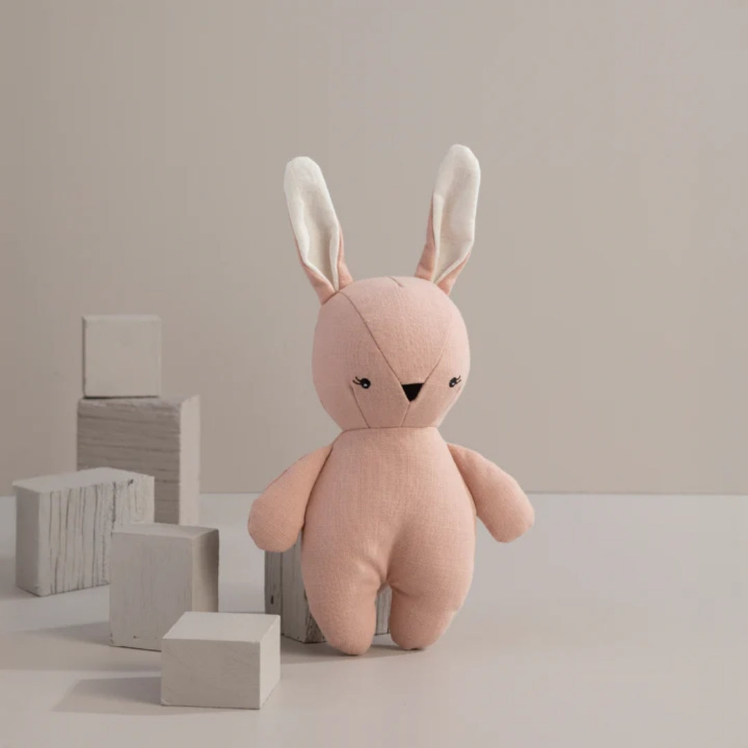 Living Textiles Animal Linen Toy Small Betty the Bunny