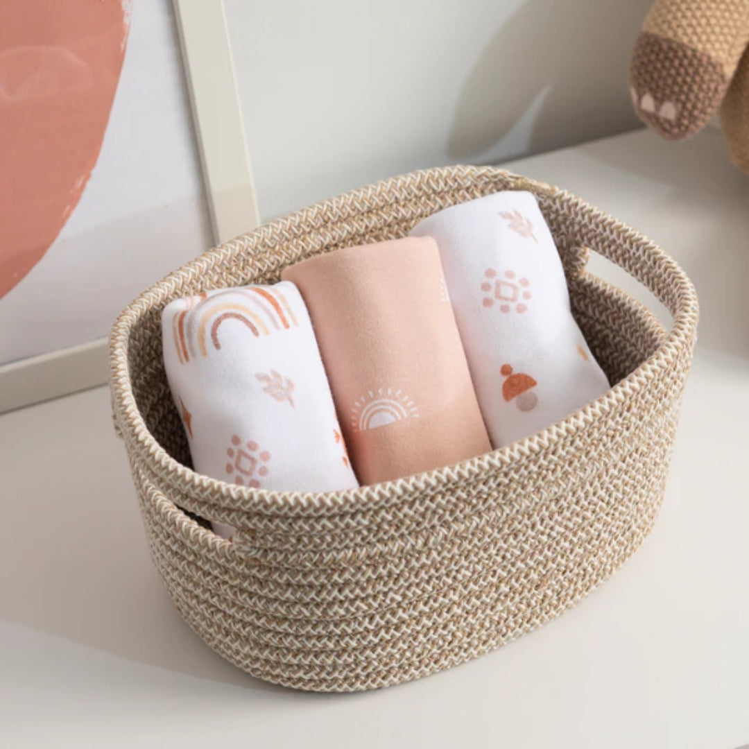 Living Textiles Washcloths 3pk Bohemian Bliss