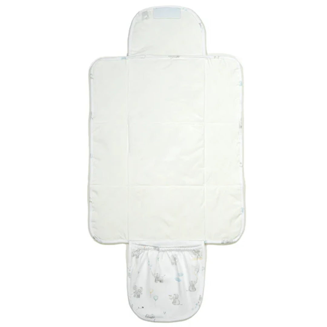 Living Textiles Foldable Waterproof Travel Change Mat Elephant Playtime