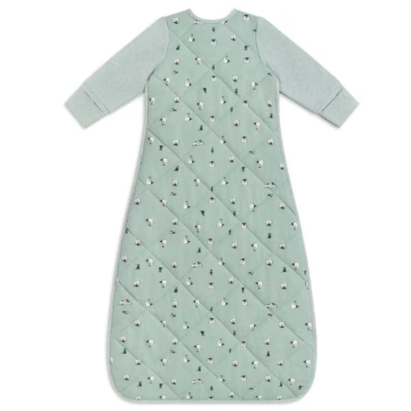 Love To Dream Organic Cotton Merino Sleep Bag 2.5Tog Size 1-3 18-36m Lamb's Best Friend Olive