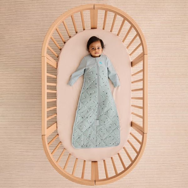 Love To Dream Organic Cotton Merino Sleep Bag 2.5Tog Size 1-3 18-36m Lamb's Best Friend Olive