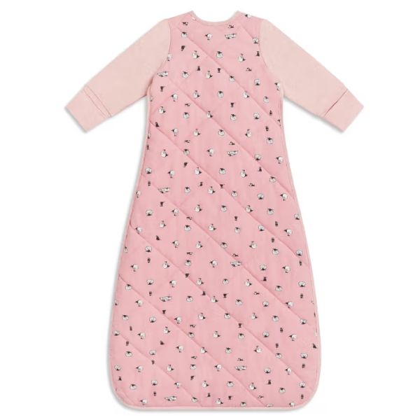 Love To Dream Organic Cotton Merino Sleep Bag 2.5Tog Size 0-1 6-18m Lamb's Best Friend Rose