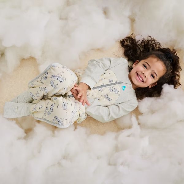Love To Dream Organic Cotton Merino Sleepsuit 3.5Tog Size 24-36M Sheep Life Sand