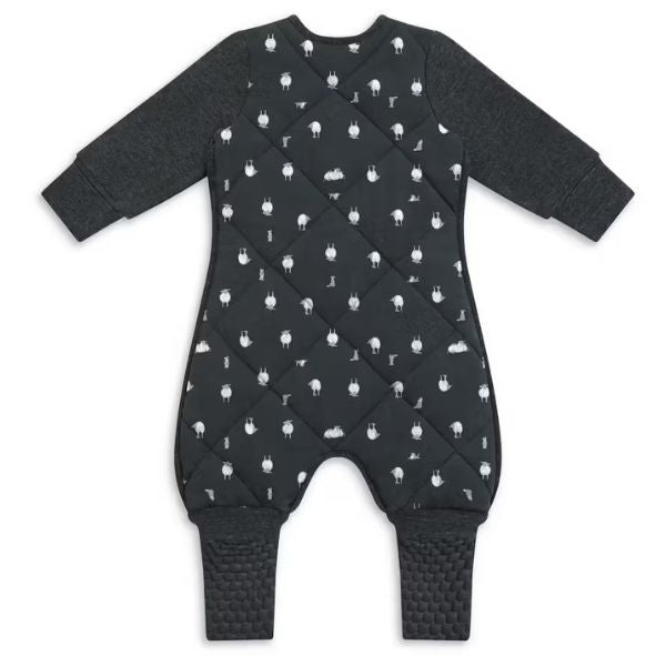 Love To Dream Organic Cotton Merino Sleepsuit Warm 2.5Tog Size 24-36M Lamb's Best Friend Charcoal