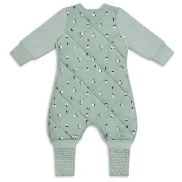 Love To Dream Organic Cotton Merino Sleepsuit Warm 2.5Tog Size 24-36M Lamb's Best Friend Olive