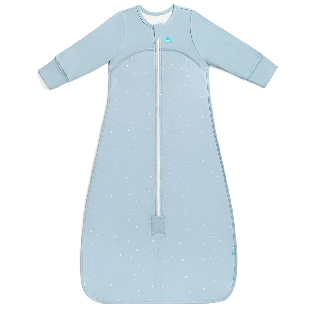 Love To Dream Sleep Bag Stretch Cotton 1.0Tog 18-36m Powder Blue Twinkle