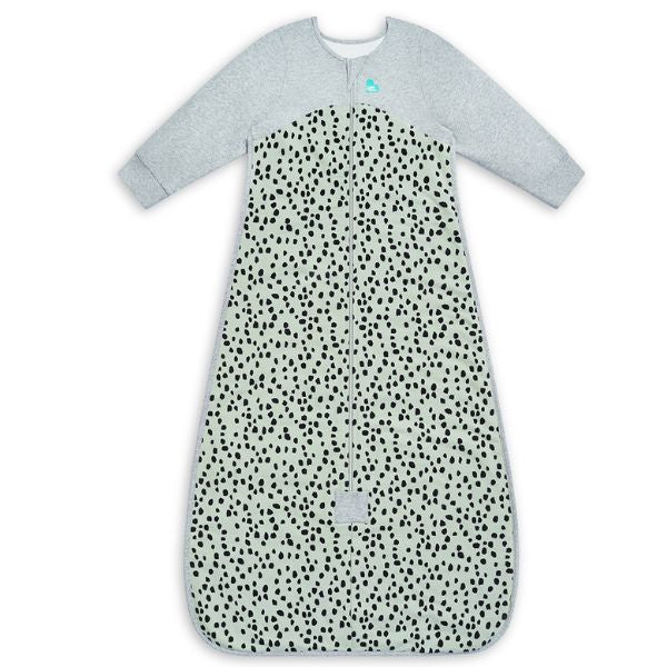 Love To Dream Organic Cotton Sleep Bag Long Sleeve 18-36m 1.0Tog Olive Animal