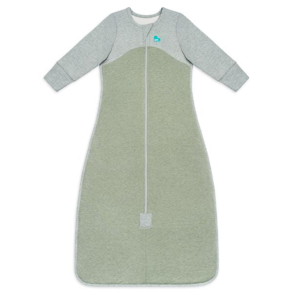Love To Dream Organic Cotton Sleep Bag Long Sleeve 18-36m 1.0Tog Olive Marl