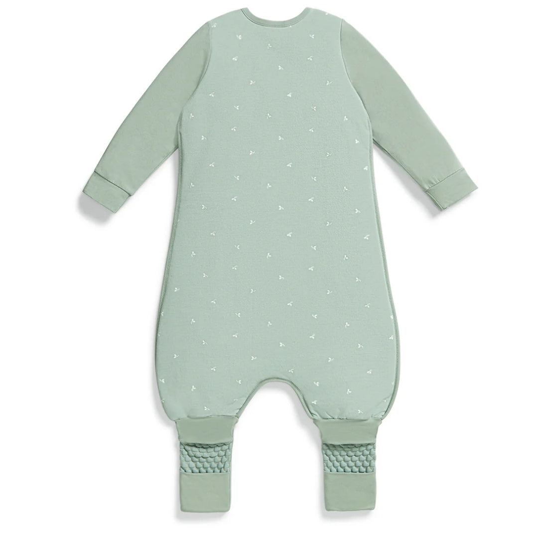 Love To Dream Sleep Suit Stretch Cotton Fleece 1.5Tog 24-36m Olive Twigs