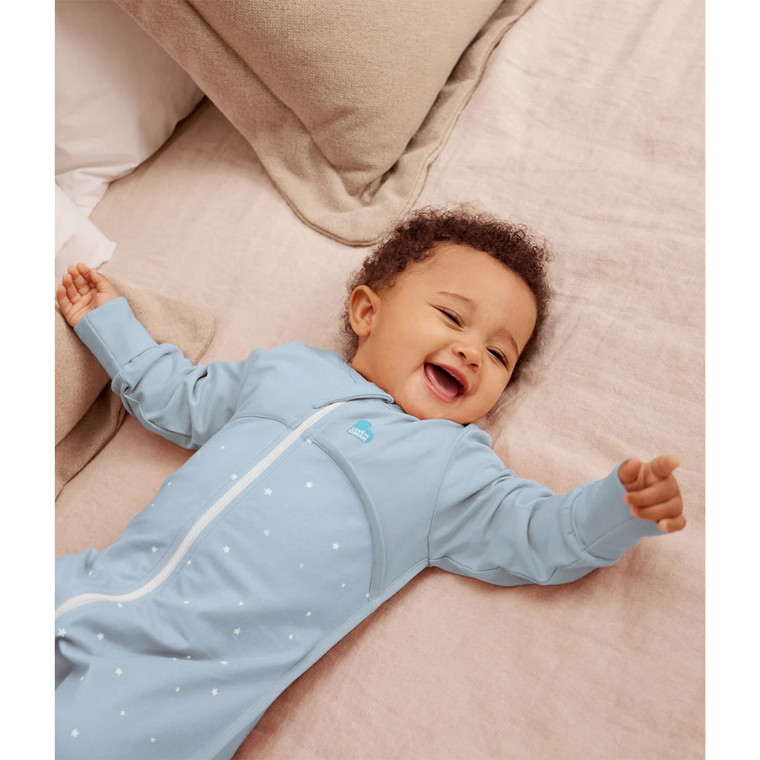 Love To Dream Sleep Suit Stretch Cotton 1.0Tog 6-12m Powder Blue Twinkle