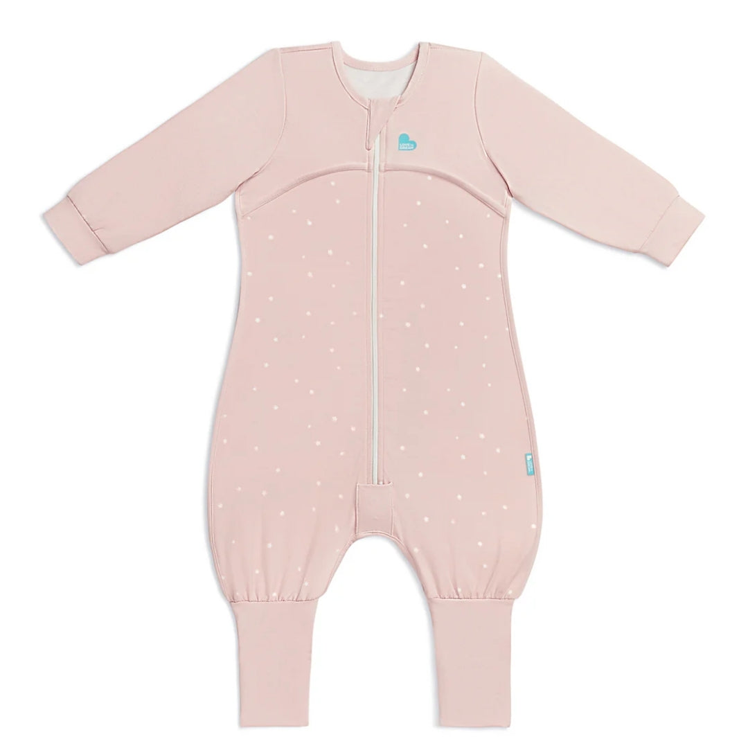 Love To Dream Sleep Suit Stretch Cotton 1.0Tog 24-36m Powder Pink Twinkle