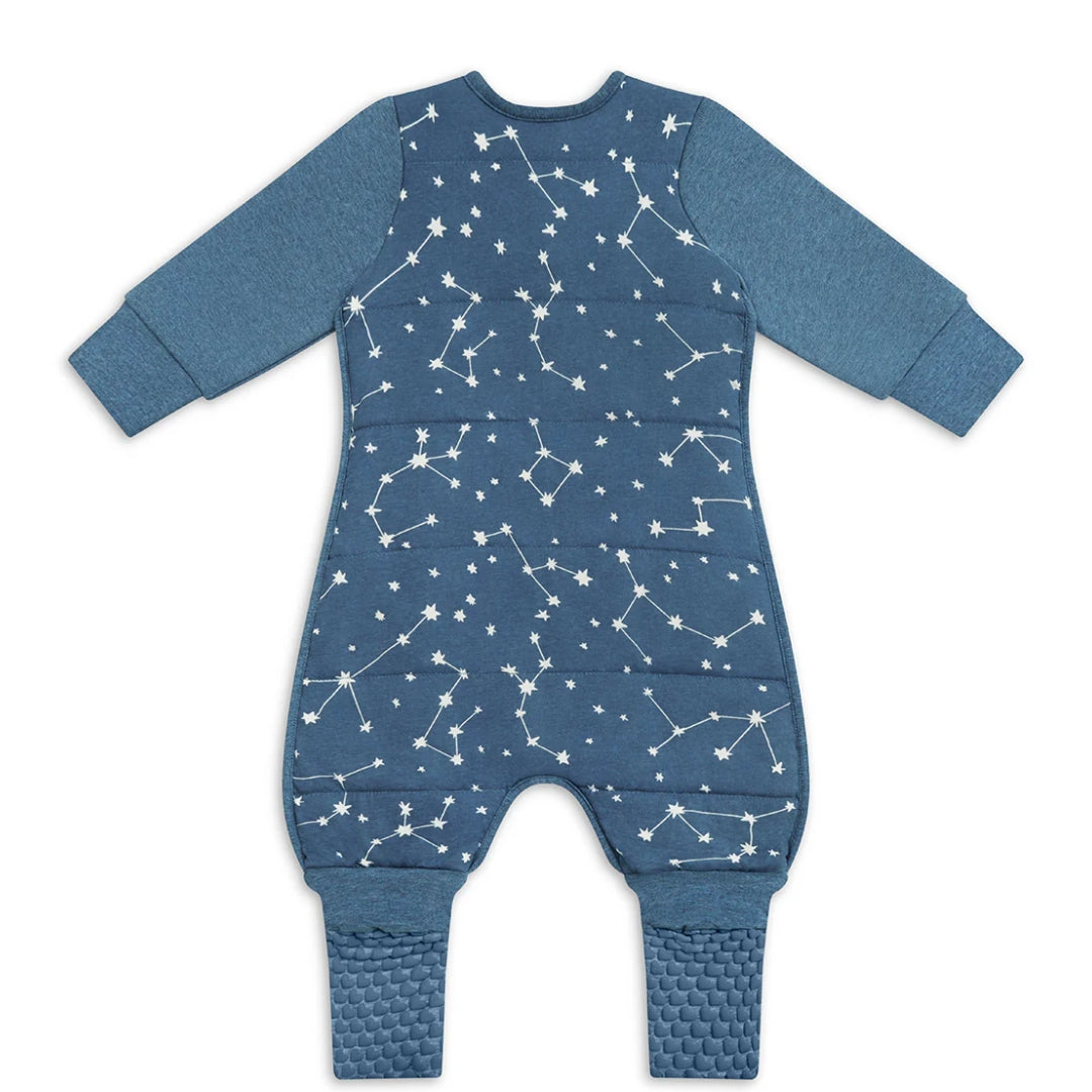 Love to Dream Sleep Suit Quilted Stretch Cotton 2.5Tog Stellar Denim Blue 24-36m