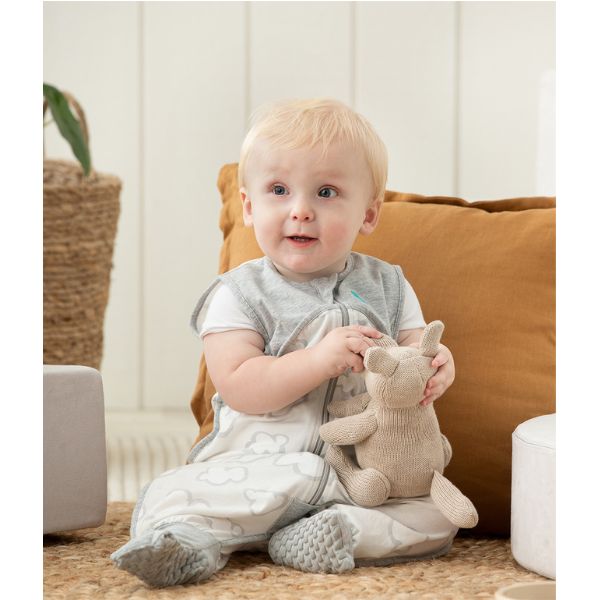 Love To Dream Sleep Suit Organic LITE 0.2Tog Size 0 6-12m Daydream Grey