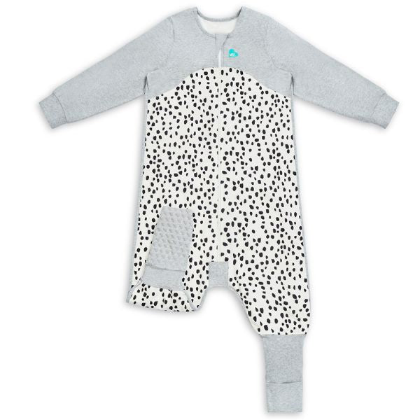 Love to Dream Sleep Suit Long Sleeve Organic Size 0 6-12m 1.0Tog White Animal