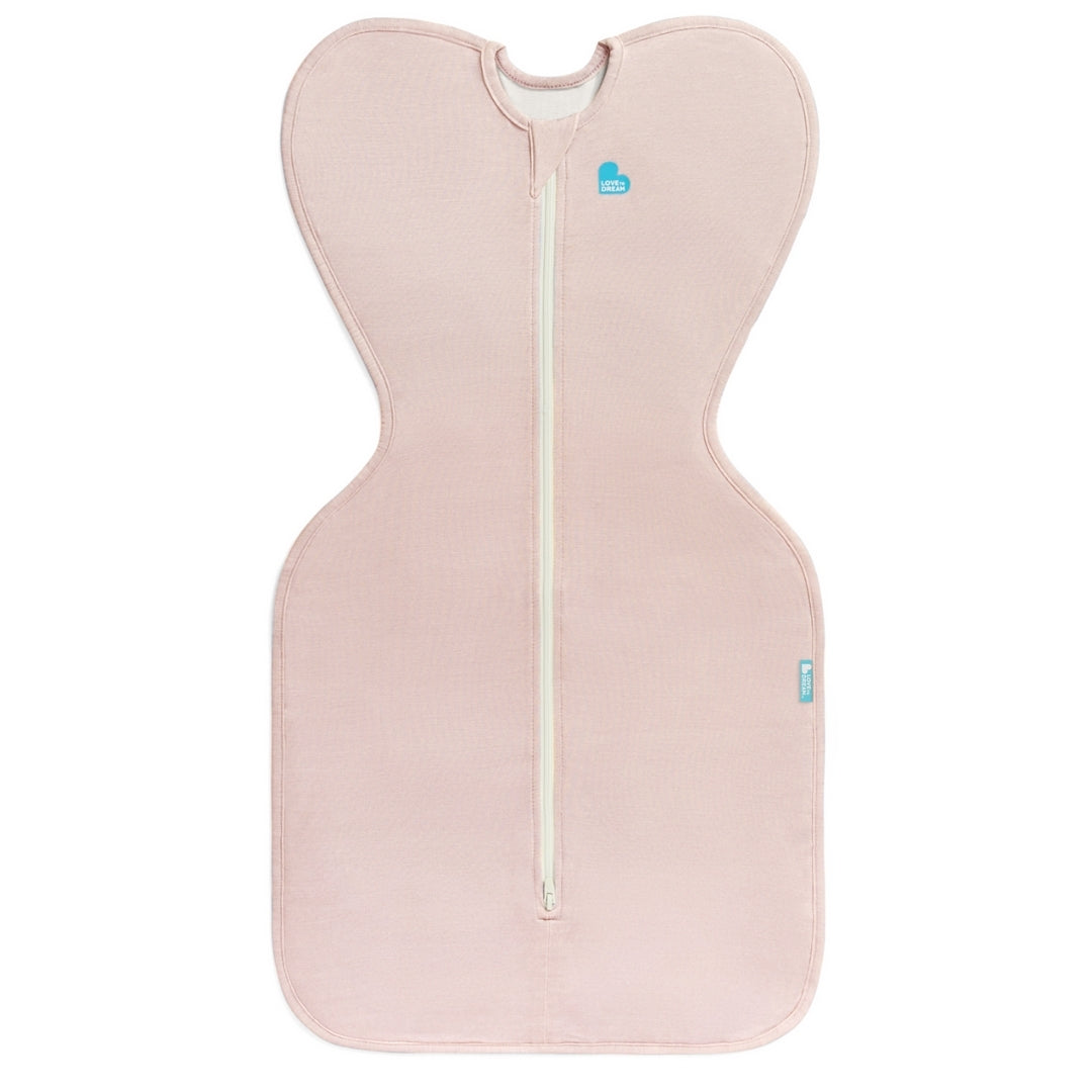 Love To Dream Swaddle Up 0.2Tog Stretch Cotton Small Blush