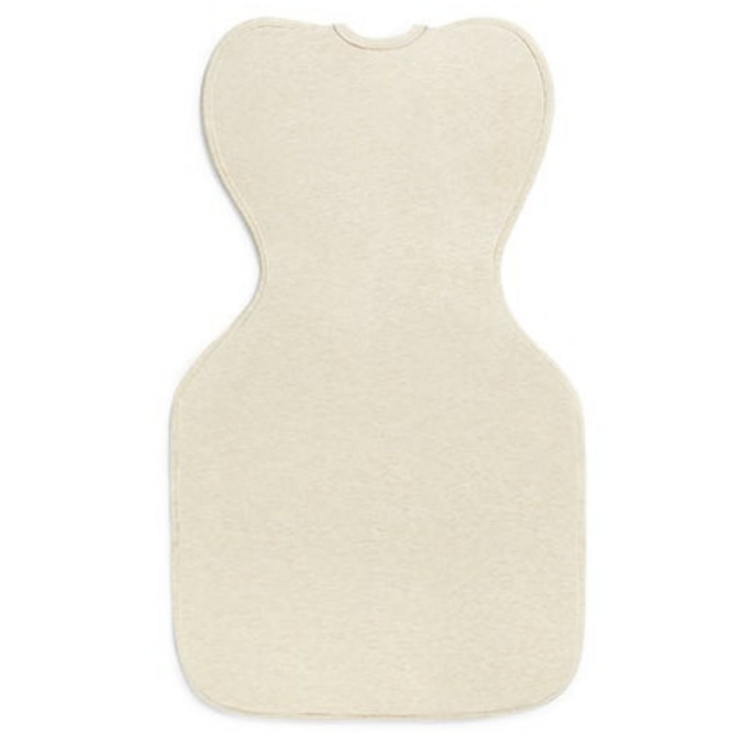 Love To Dream Swaddle Up Stretch Cotton Fleece 1.5Tog Small Oatmeal Twigs