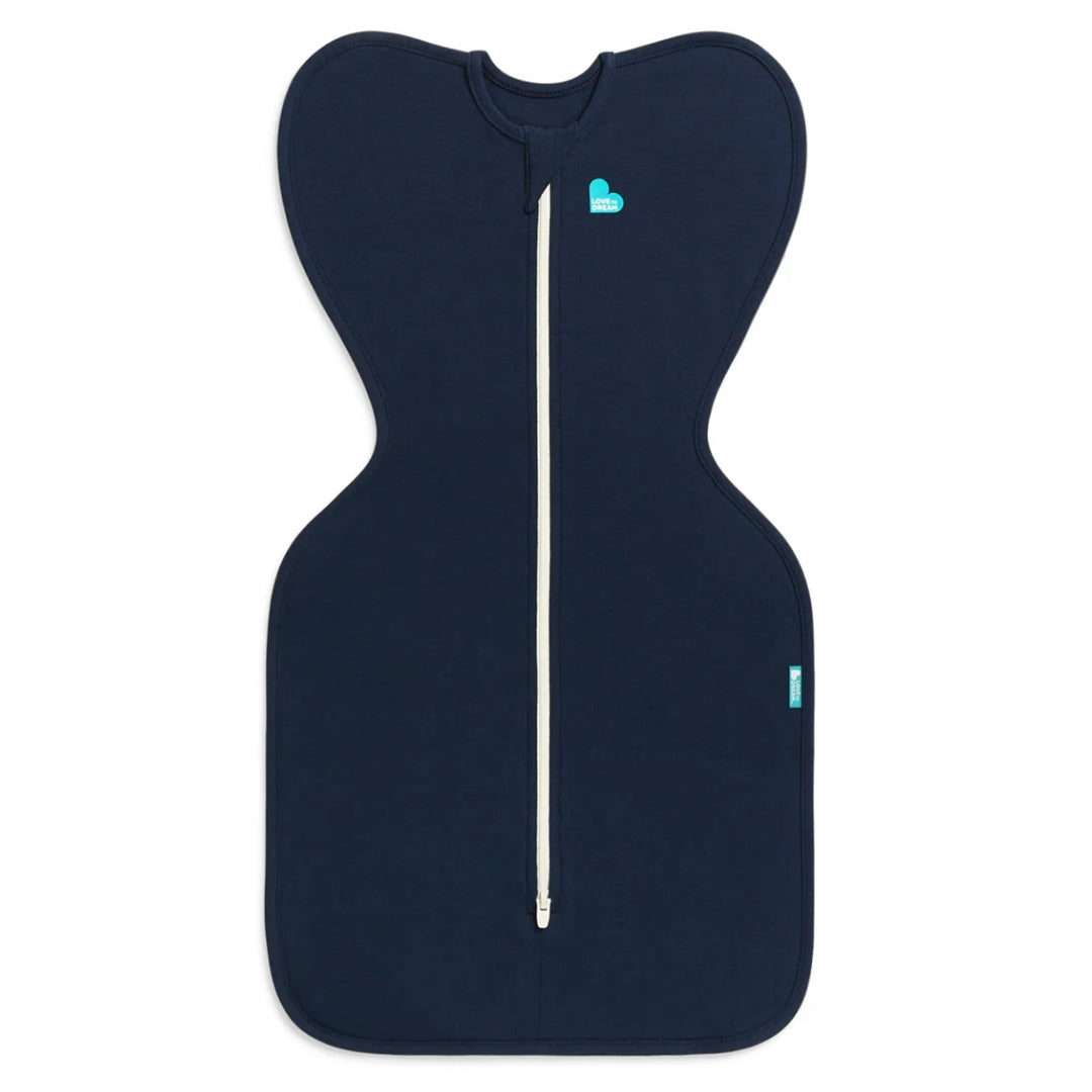 Love To Dream Swaddle Up Stretch Cotton 1.0Tog Medium Navy