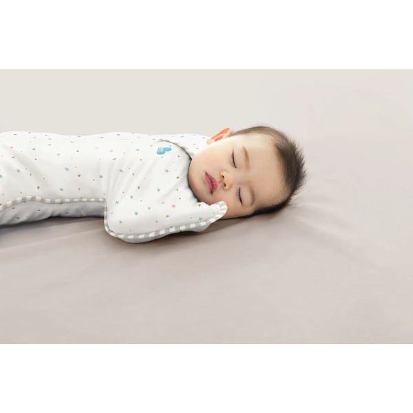 Love To Dream Swaddle Up LITE 0.2Tog Newborn You are My White
