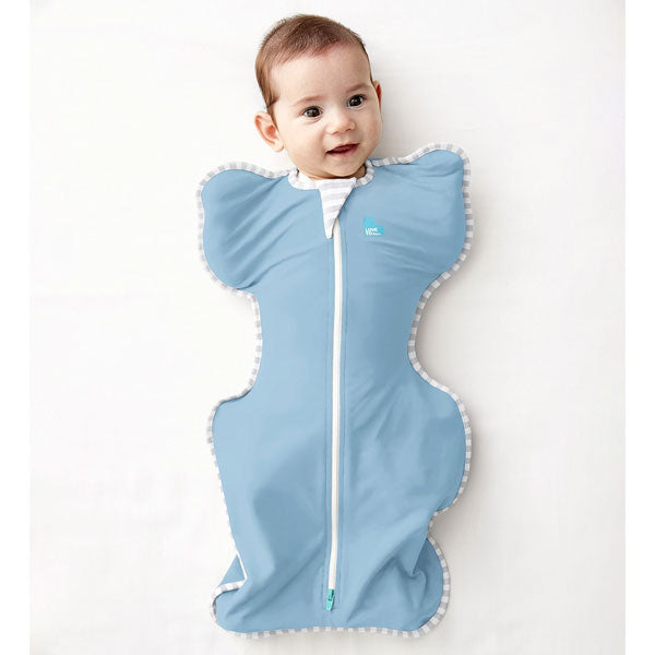 Love To Dream Swaddle Up Original Medium 1.0Tog Dusty Blue
