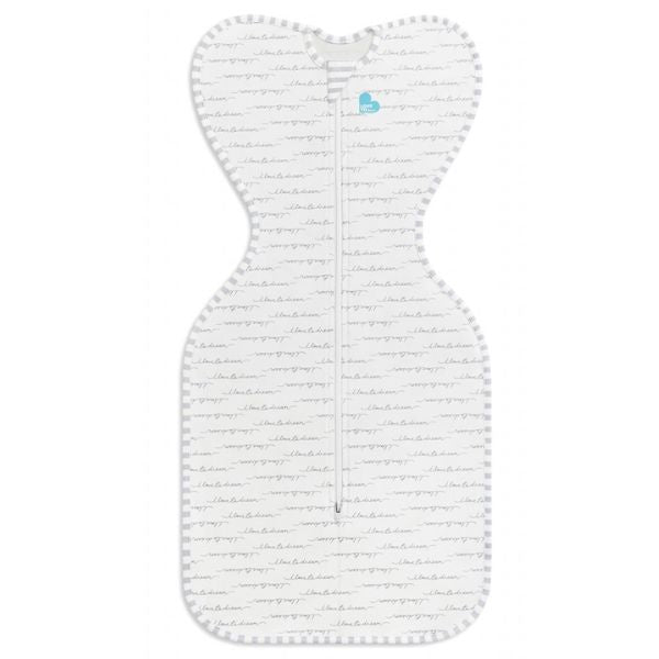 Love To Dream Swaddle Up Original White Dreamer 1.0Tog Small